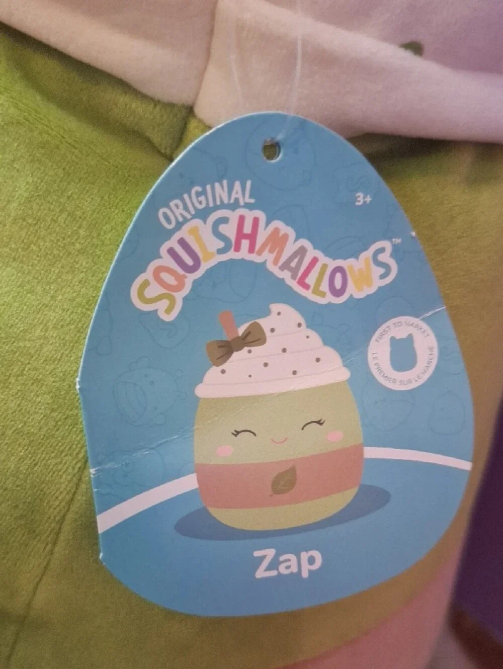 Squishmallows Zap Matcha NWT 18 inches